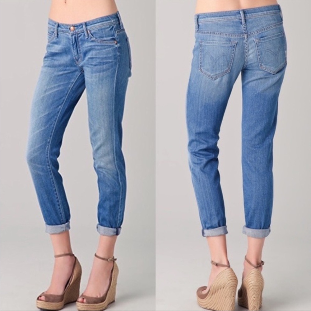 Mother The Teaser Slouchy Skinny Jeans. Size 28